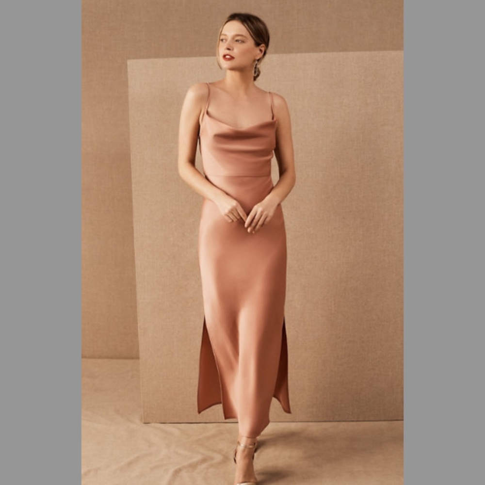 Blush Pink Bridesmaids Dress